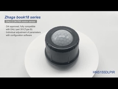 HNS155DLPIR Zhaga book18 giriş cihazı DALI 2 D4i PIR hareket sensörü