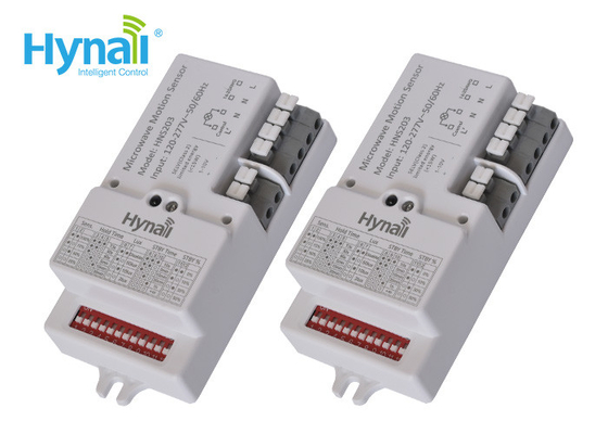 AC120V - 277V Mikrodalga Hareket Algılayıcı Dayanıklı Plastik LED Işık Algılayıcı